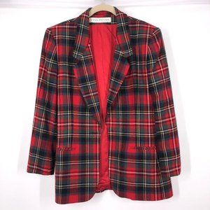 Vintage Evan Picone Womens Blazer Size 8 100% Wool